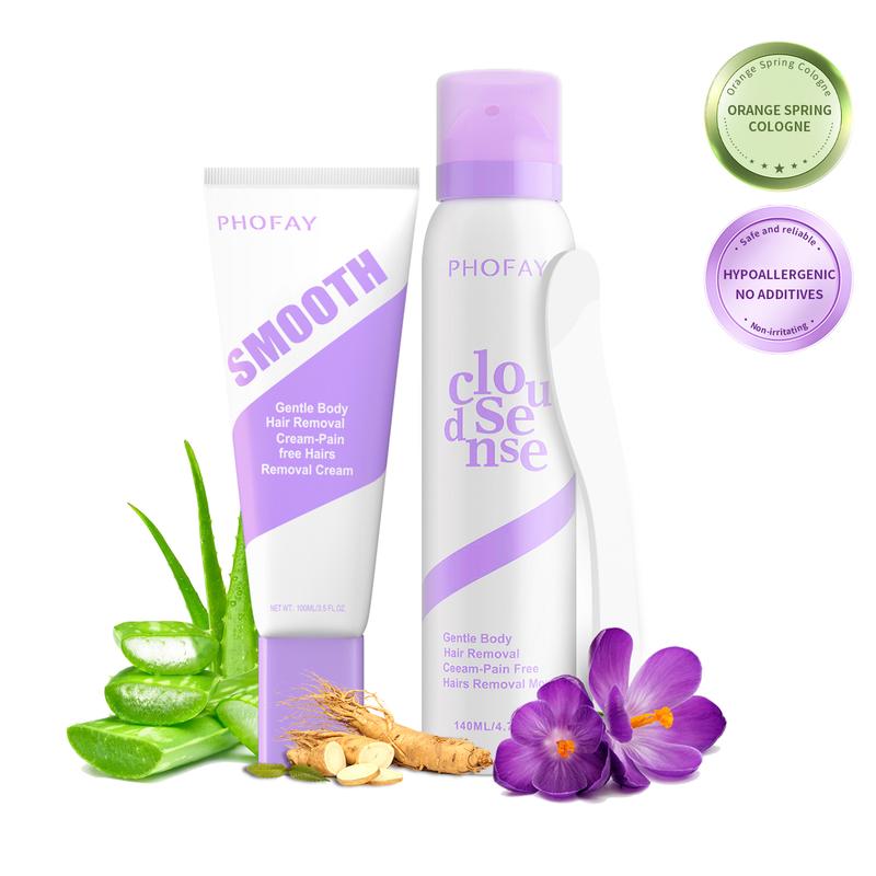 Spray-On Hair Removal Mousse