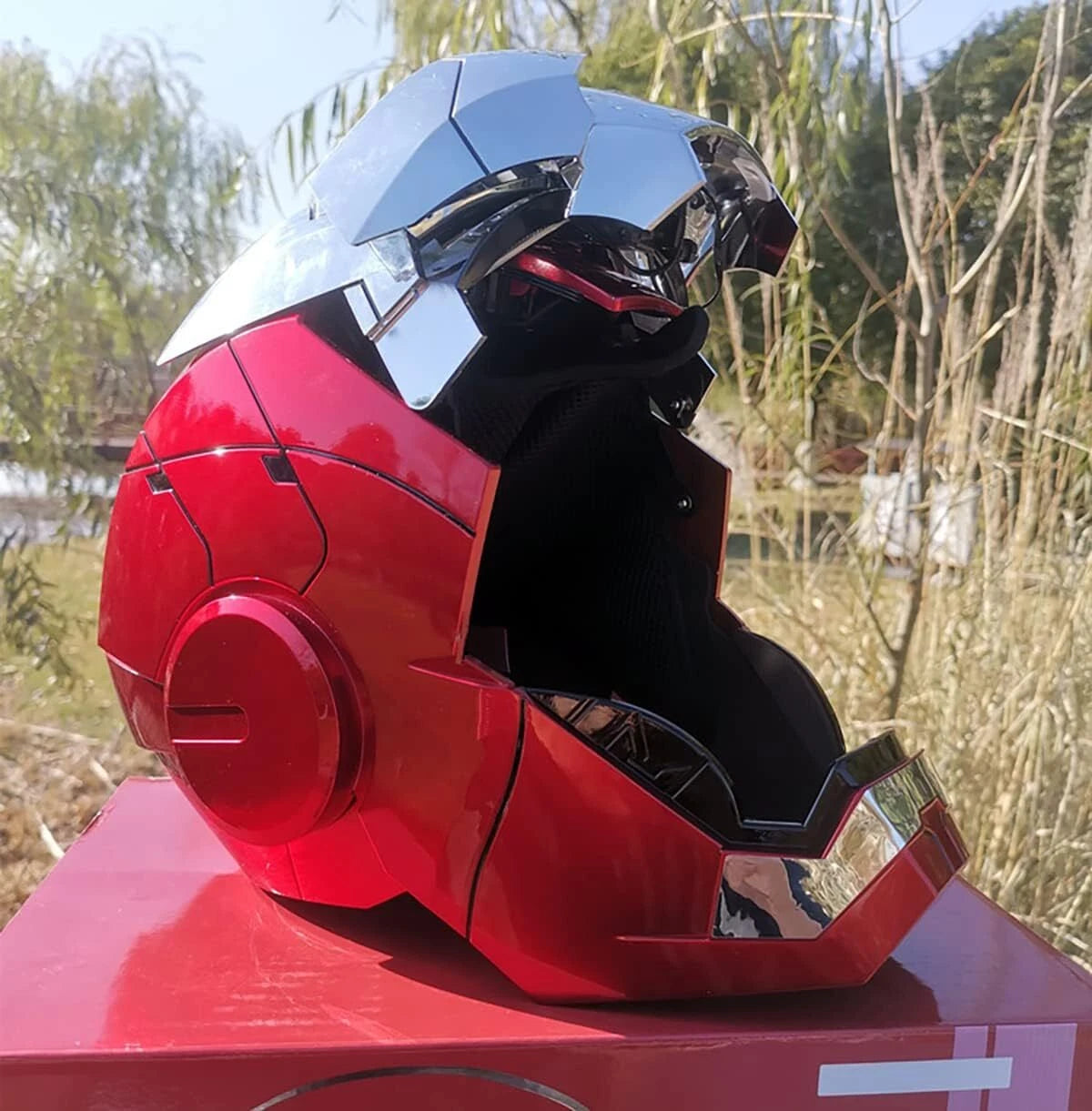 Iron Man Mk5 Helmet Voice Control