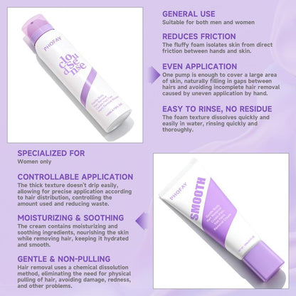 Spray-On Hair Removal Mousse